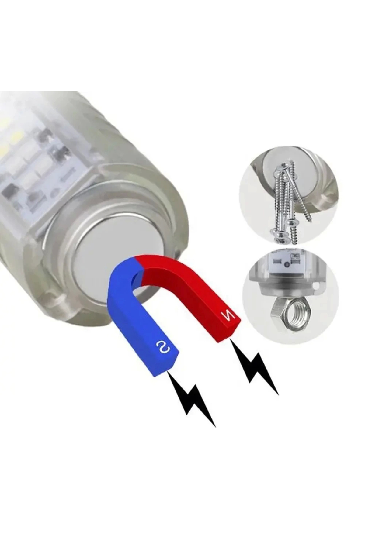 Toptan Bulurum 2023 Seri 8 Mod Şarjlı Yeni Nesil El Feneri Watton Wt-609