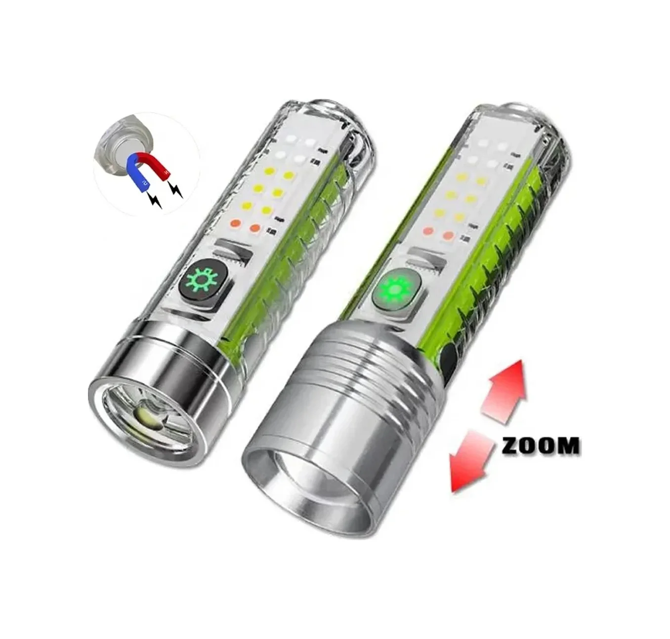 2023 Seri 8 Mod Şarjlı Yeni Nesil El Feneri Wt-609 Diğer