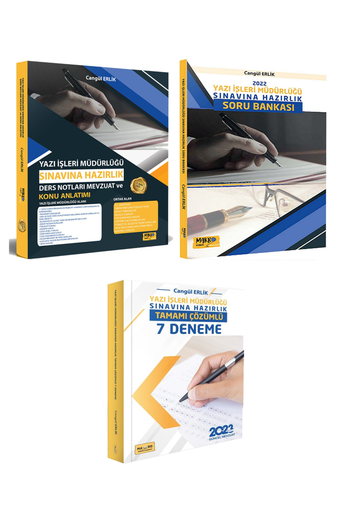 2023 Yazı Işleri Müdürlüğü Sınavına Hazırlık Konu + Soru + 7 Dene