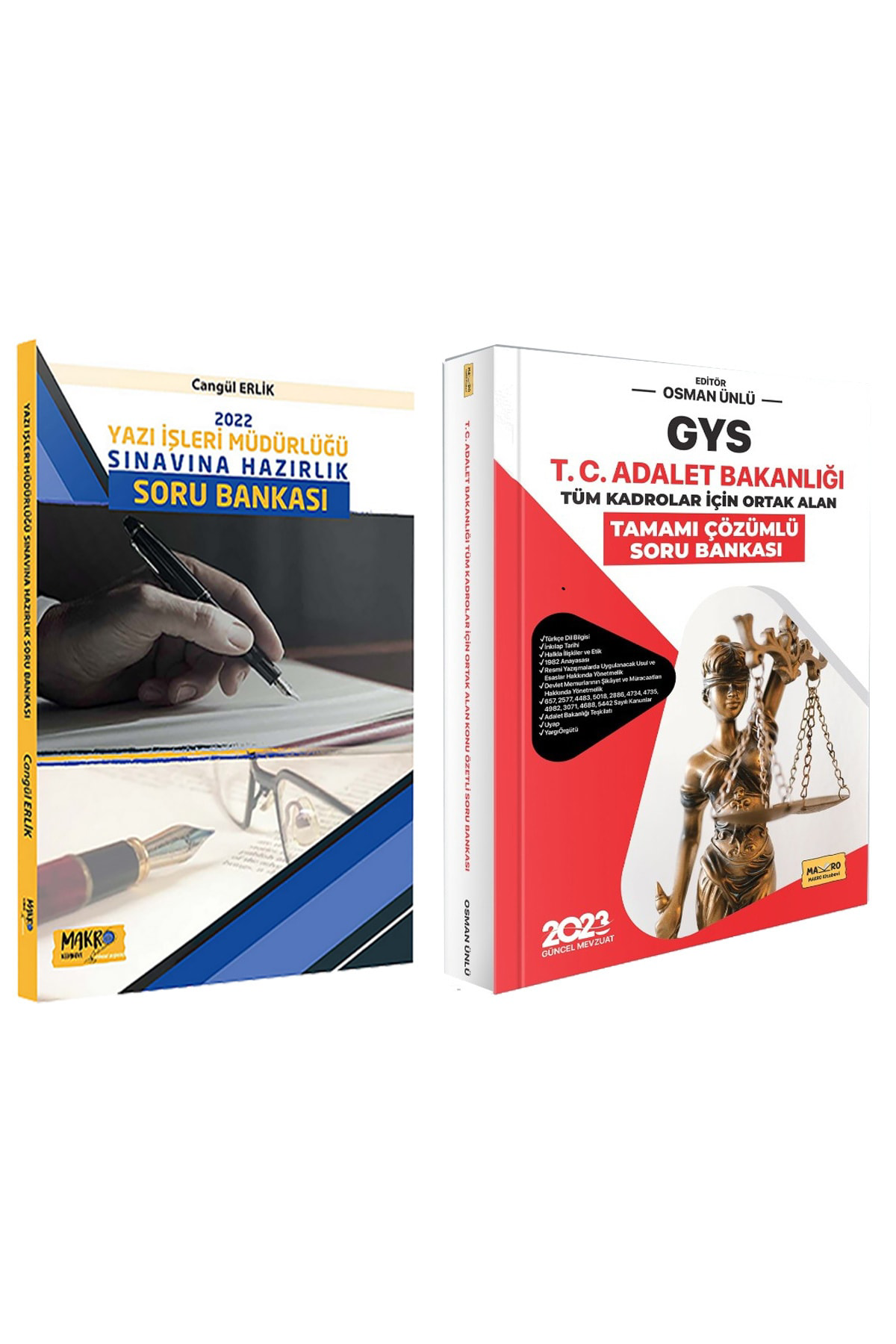 2023 Yazı Işleri Müdürlüğü Sınavına Hazırlık Soru Bankası + Gys O