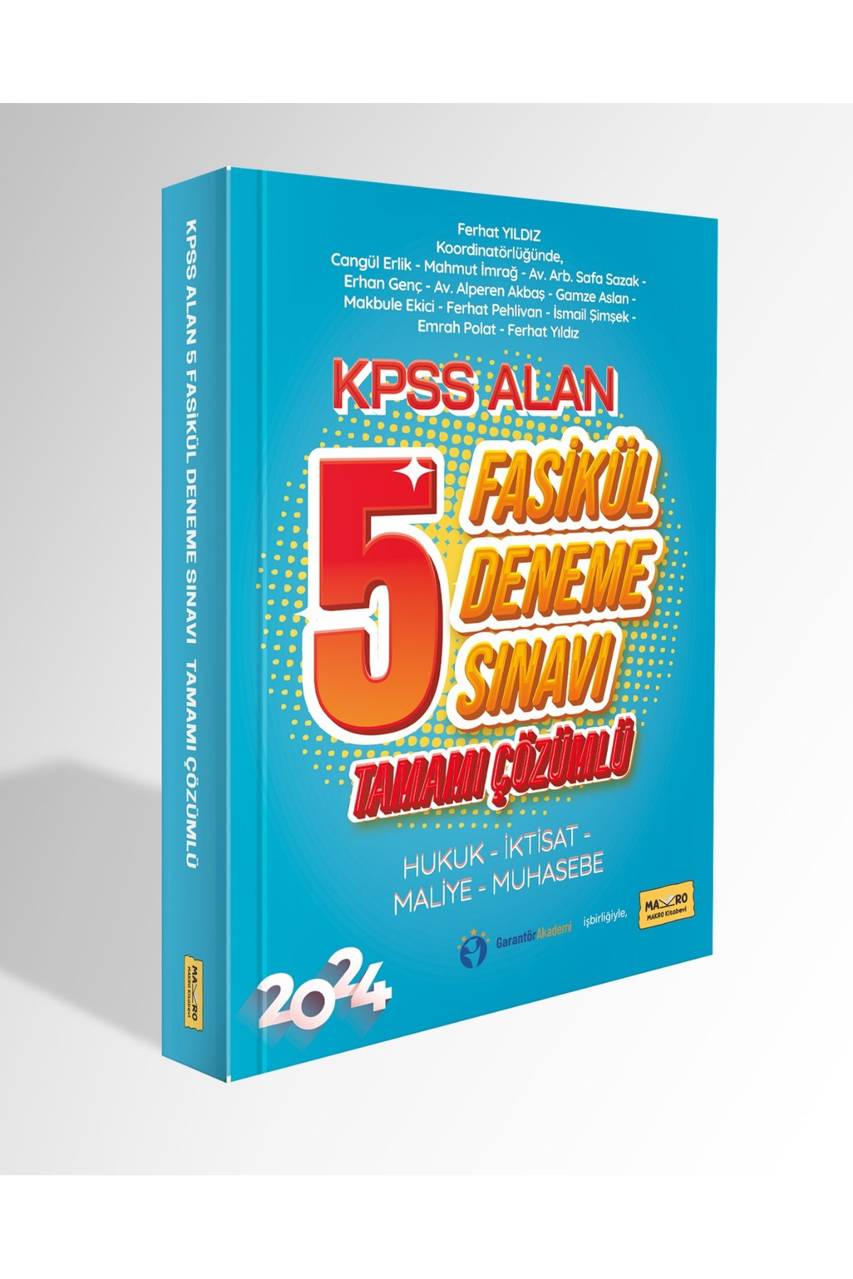 2024 Kpss Alan Tamamı Çözümlü 5 Deneme Sınavı