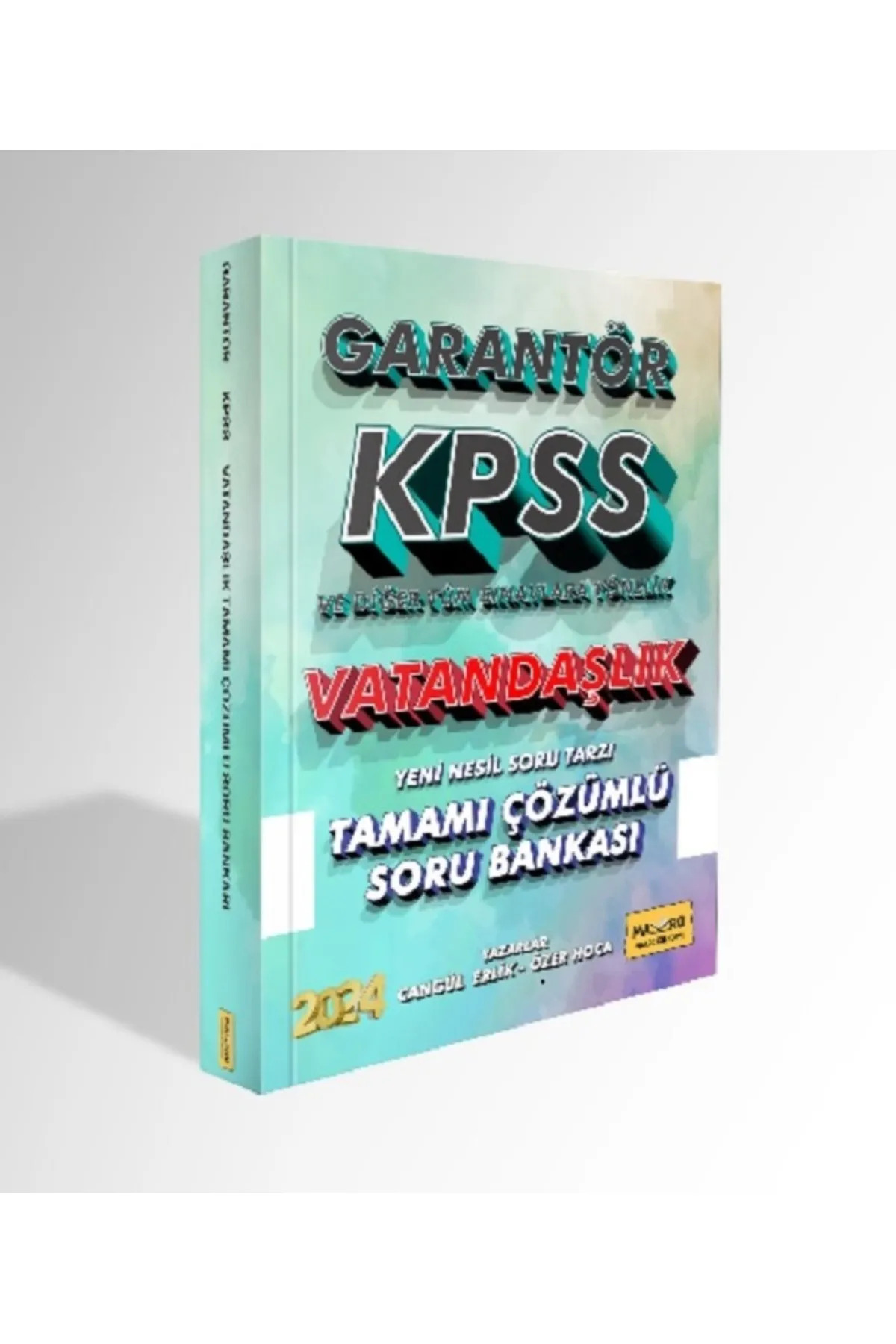 Makro Kitabevi 2024 KPSS Vatandaşlık Garantör Soru Bankası Çözüml