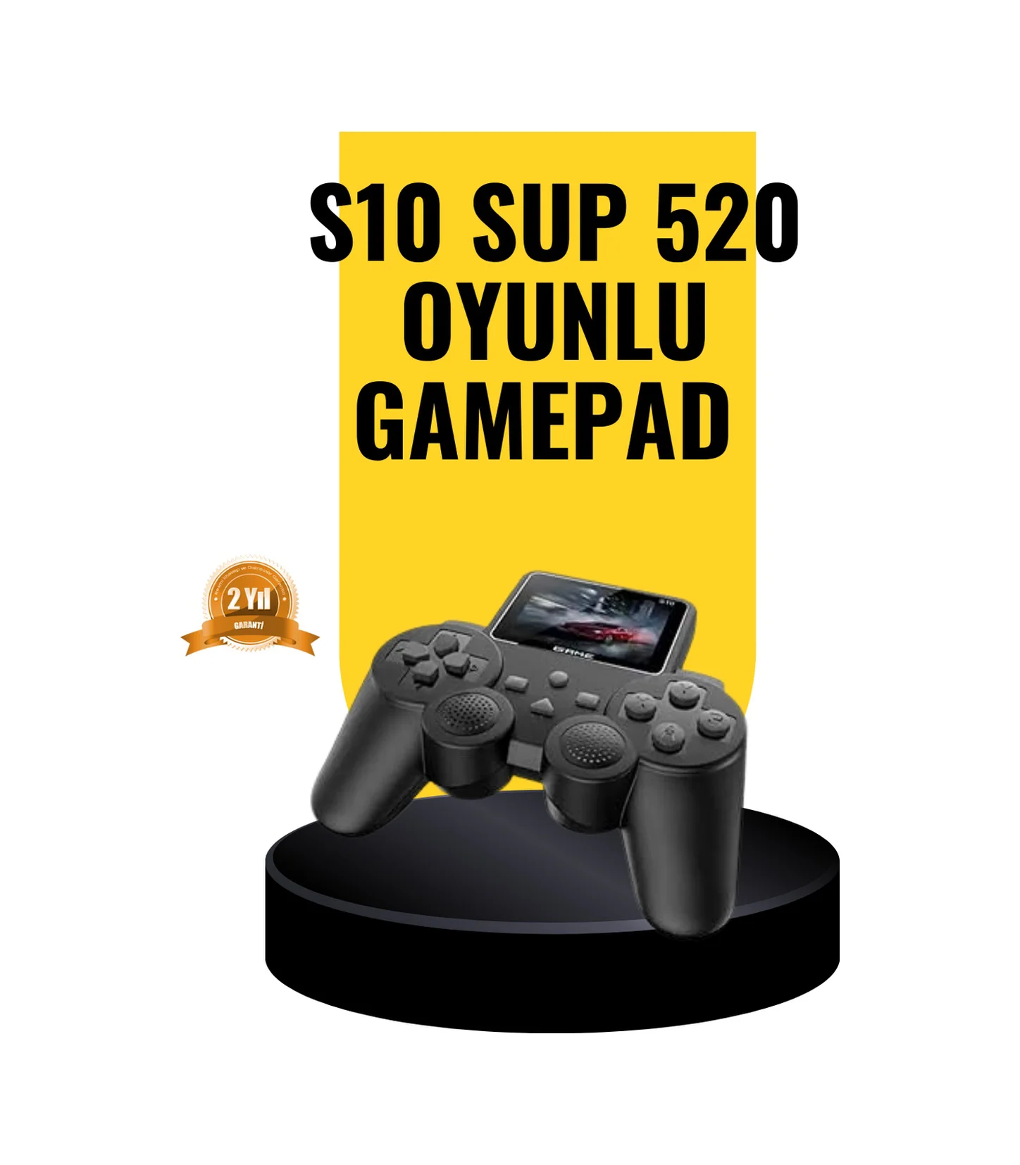 2025 A Kalite S10 Gamepad 520 Oyunlu Tv Bağlantılı Retro Atari Ko