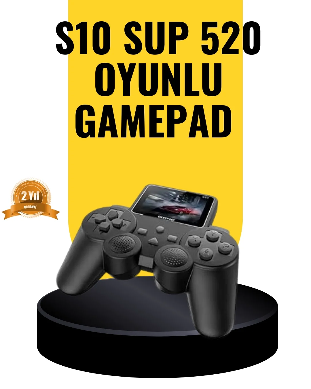 2025 A Kalite S10 Gamepad 520 Oyunlu TV Bağlantılı Retro Atari Ko
