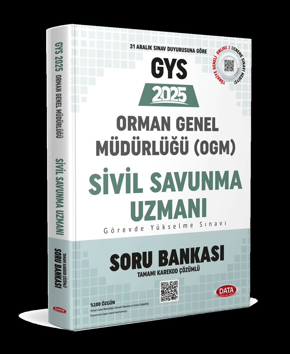 2025 GYS Orman Genel Müdürlüğü Sivil Savunma Uzmanı Soru Bankası 