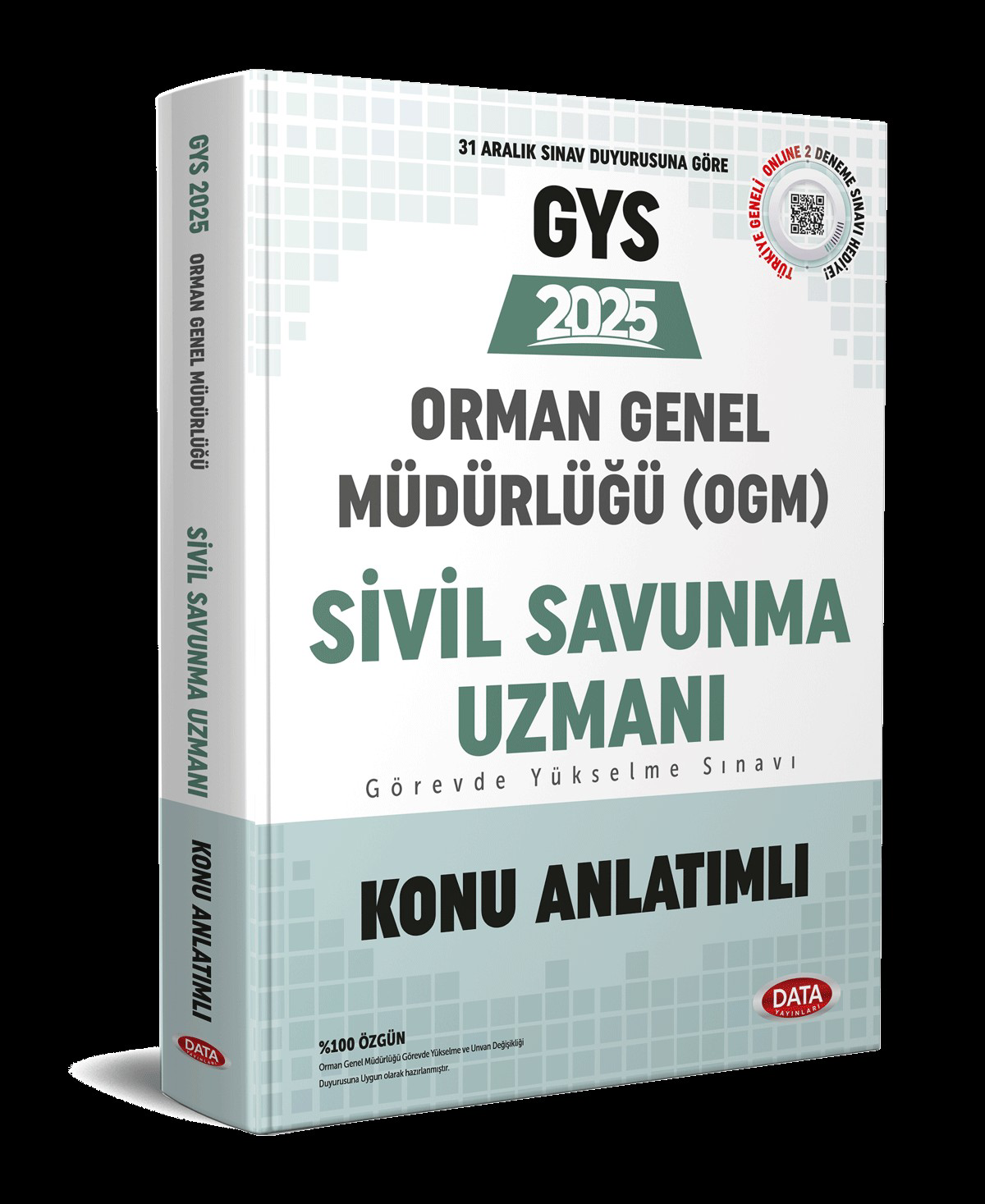 2025 GYS Orman Genel Müdürlüğü GYS Sivil Savunma Uzmanı Sınavı Or