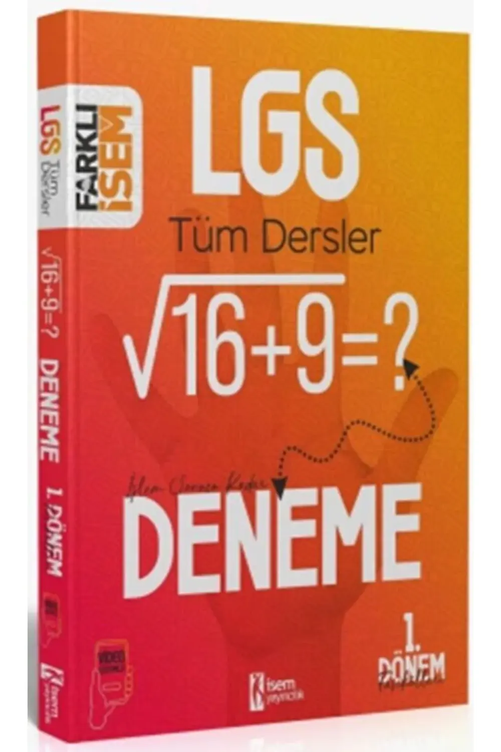 2025 İsem Yayınları 8. Sınıf Farklı İsem 1. Dönem 5 Deneme