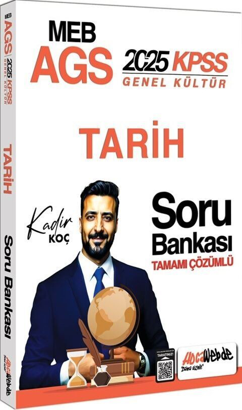 2025 MEB AGS KPSS Tarih Tamamı Çözümlü Soru Bankası HocaWebde Yay