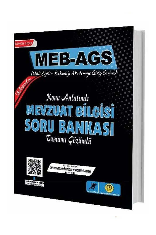 2025 MEB AGS Mevzuat Bilgisi Konu Anlatımlı Soru Bankası Tasarı Y