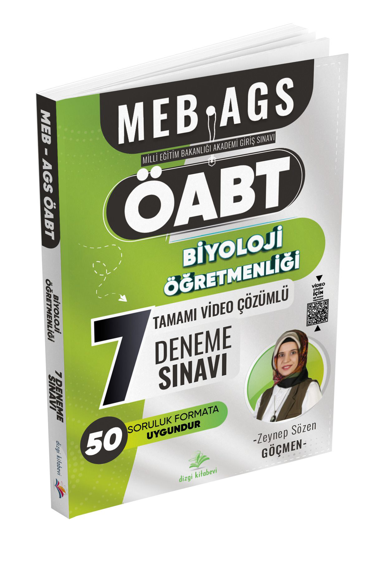 Dizgi Kitap 2025 Meb Ags Öabt Biyoloji Öğretmenliği Tamamı Video Çözümlü 7 De
