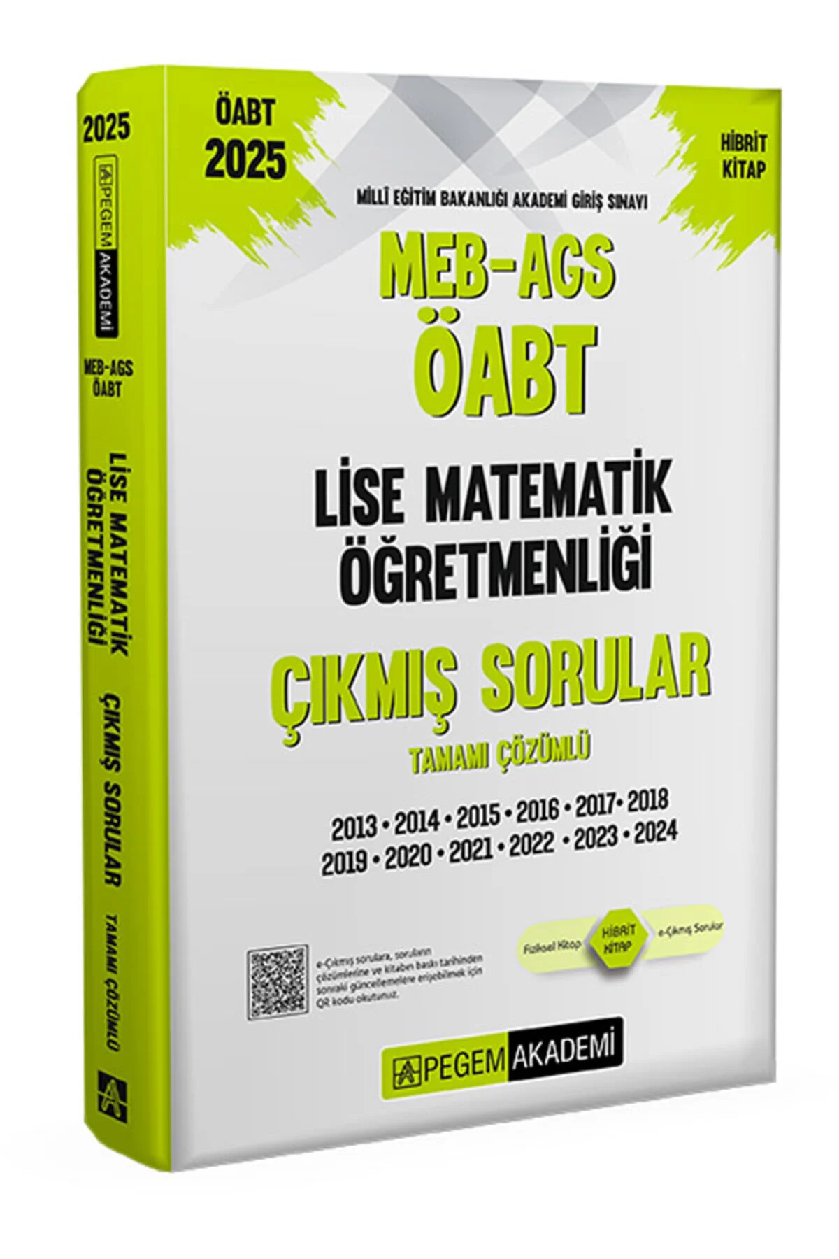 2025 Meb Ags Öabt Lise Matematik Öğretmenliği Tamamı Çözümlü Çıkm