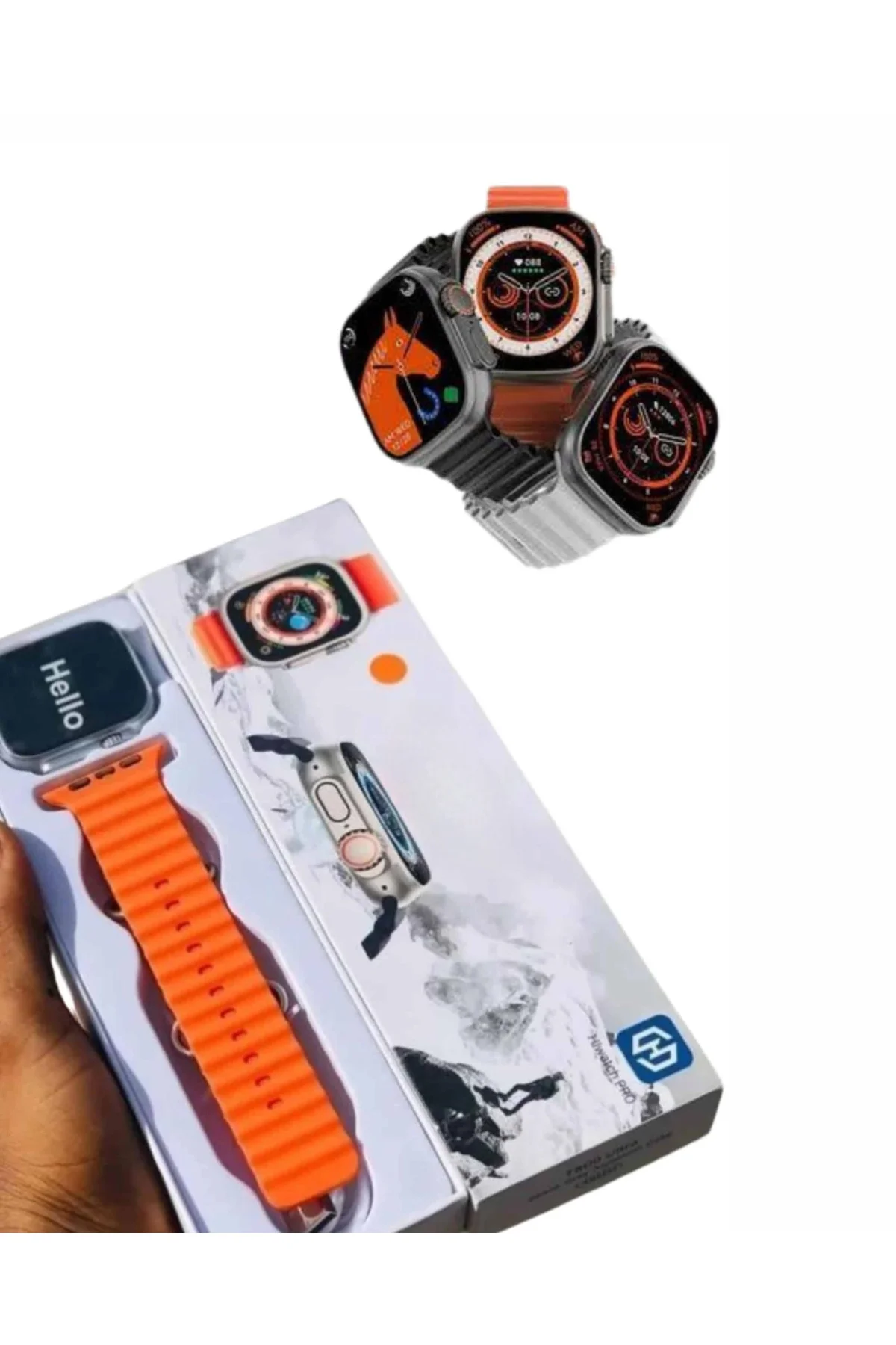 2025 Model Akıllı Saat Kordon Hediyeli Çağrı Cevaplama Uzun Pil S