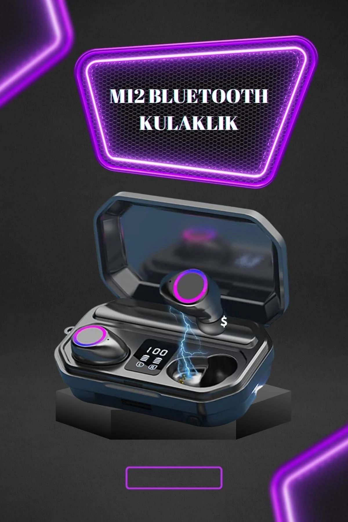 2025 Model Akıllı Saat Ve Bluetooth Kulaklık 5.0 Bluetooth Bağlantılı Dokunmatik Ekran