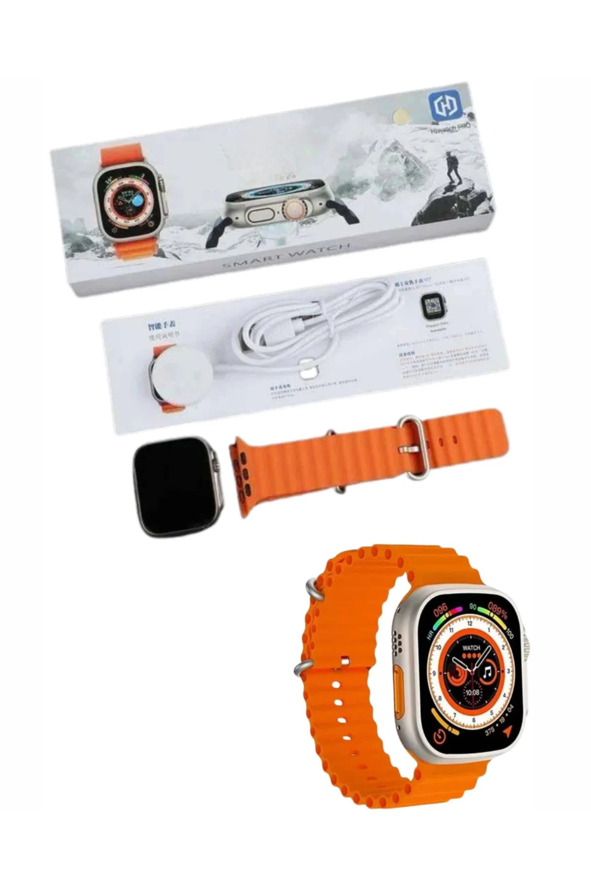 2025 Model Akıllı Saat Kordon Hediyeli Çağrı Cevaplama Uzun Pil S