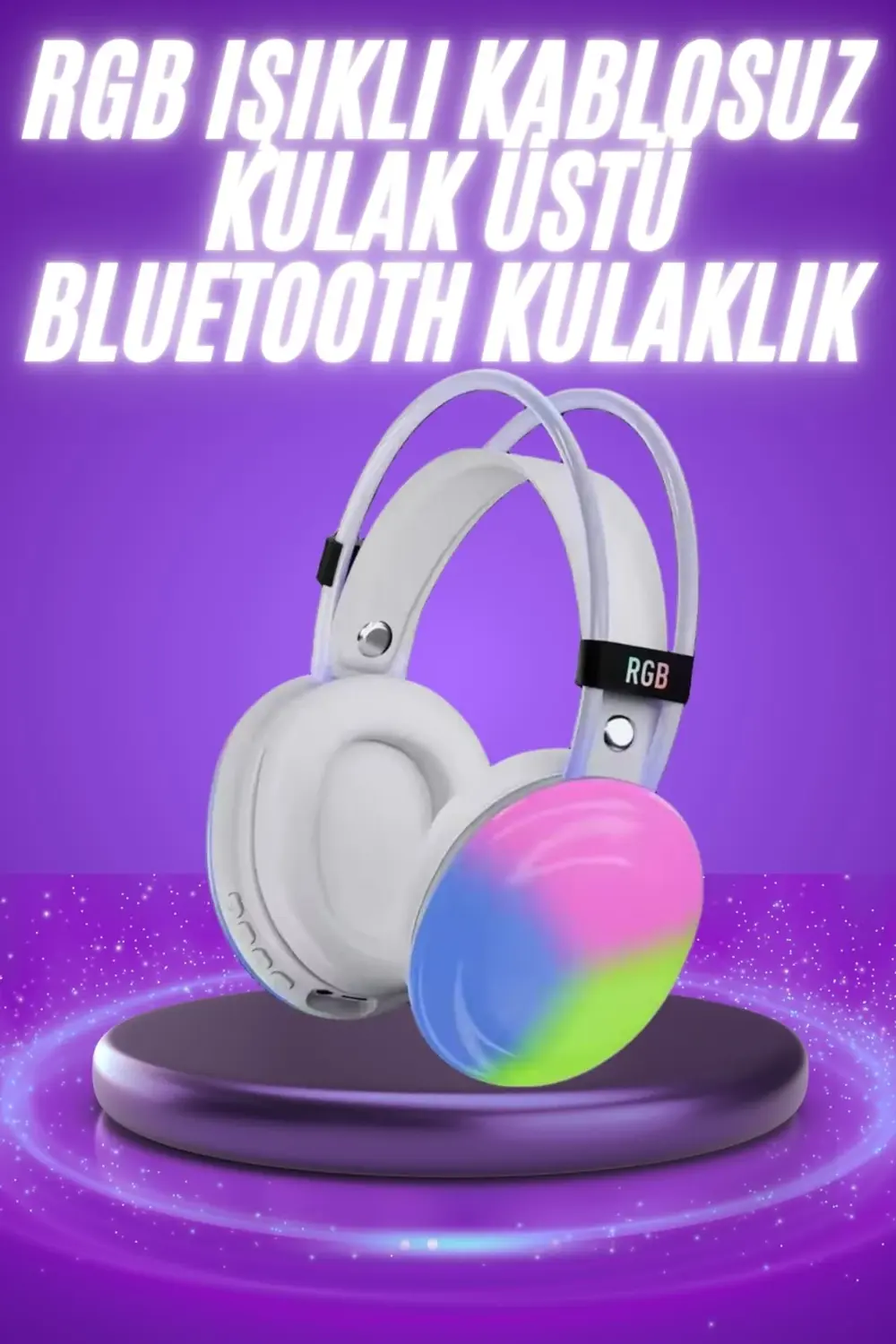 2025 Model Bluetooth Kulaklık Kulak Üstü Kablosuz Uzun Ömürlü Unı