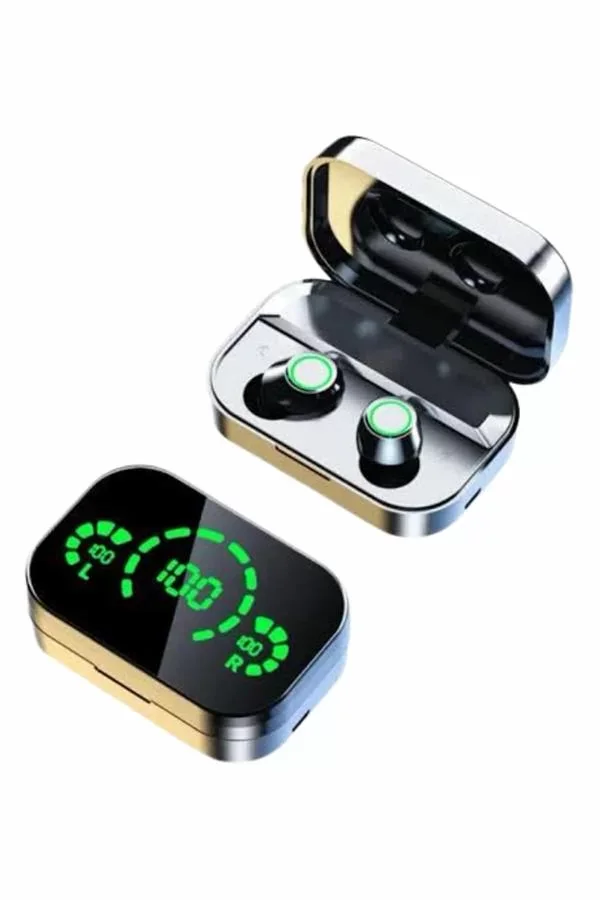 2025 Model Bluetooth Kulaklık: Telefon Şarj Edebilen, Çağrı Cevaplama ve Dijital Göstergeli