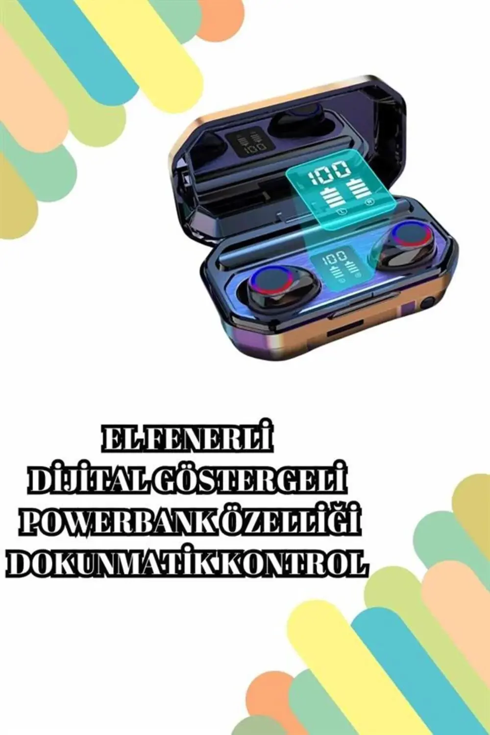 2025 Model Çok Kordonlu Akıllı Saat ve Bluetooth Kulaklık El Fene