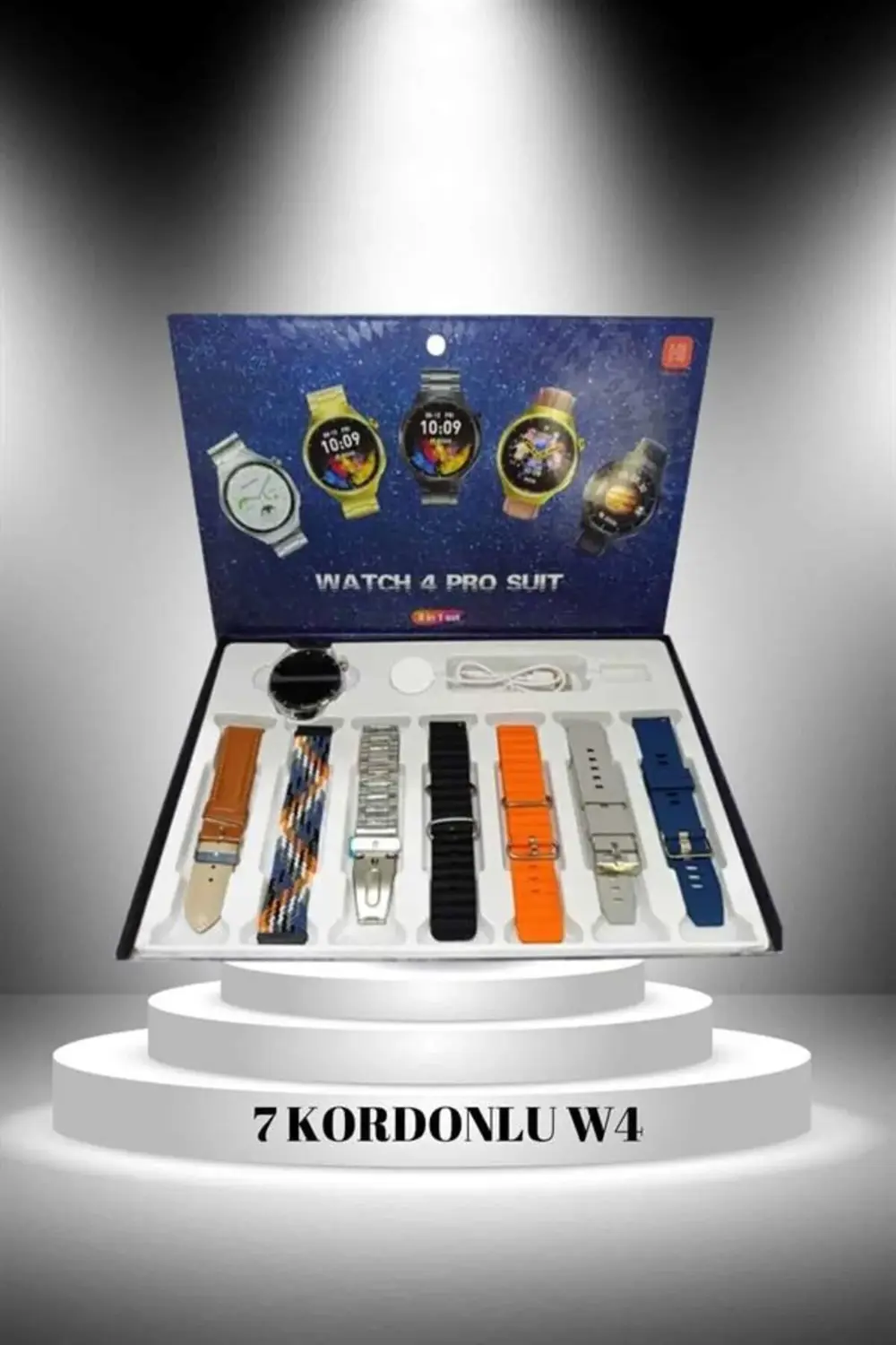 2025 Model Çok Kordonlu Akıllı Saat ve Bluetooth Kulaklık El Fene