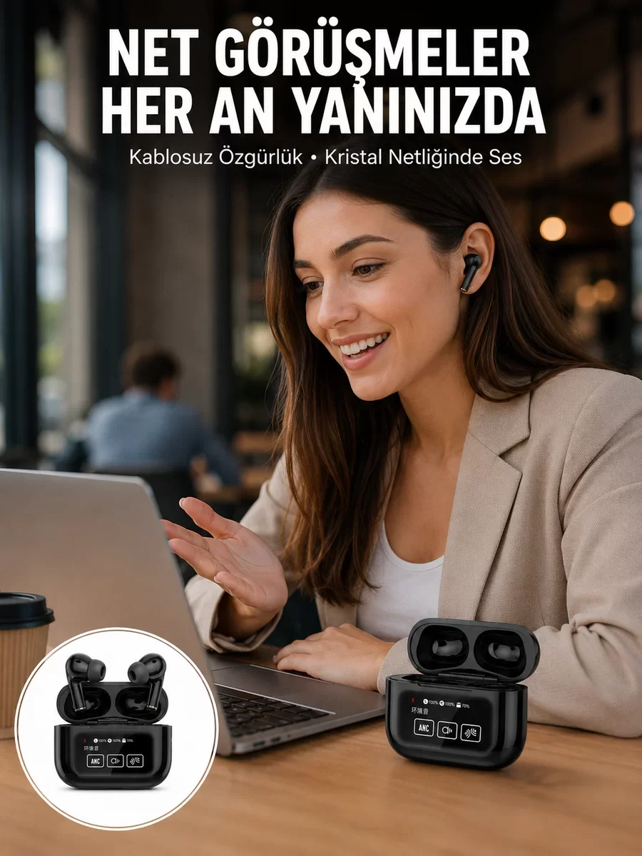 2025 Model Dokunmatik Ekran Bluetooth Kulaklık Yüksek Ses Kalitesi - Northcity