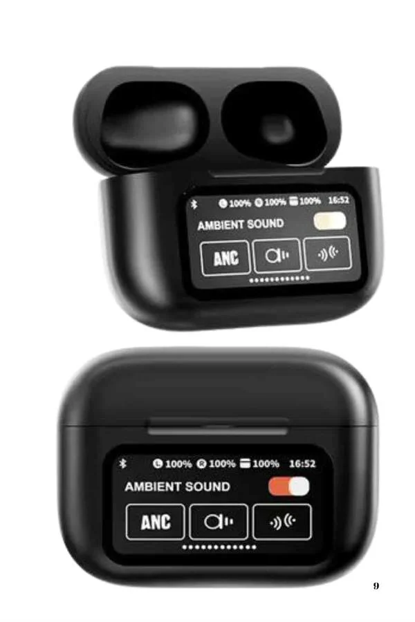 2025 Model Dokunmatik Ekranlı Bluetooth Kulaklık – Yüksek Ses Kalitesi ve Kablosuz Şarj