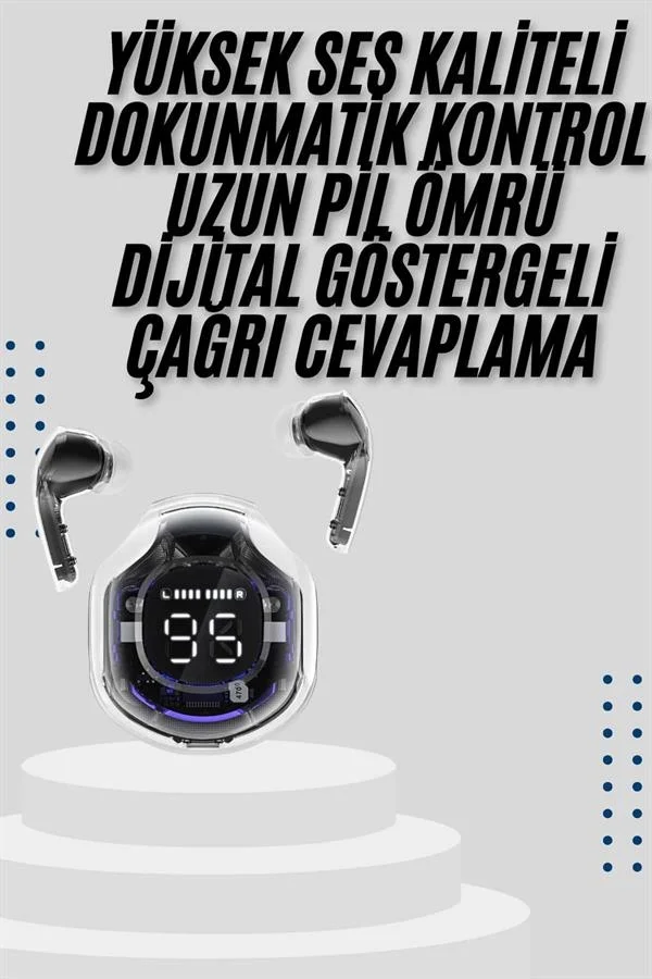 2025 Model Kablosuz Bluetooth Kulaklık ANC ENC Destekli HİFİ Stereo 2025 Model Kablosuz Bluetooth Kulaklık ANC ENC Destekli HİFİ Stereo