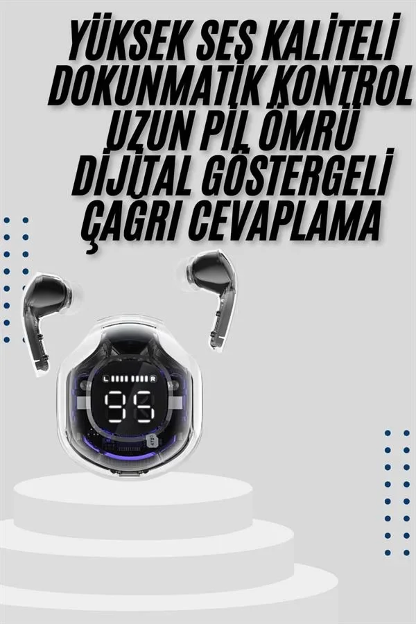 2025 Model Kablosuz Bluetooth Kulaklık ANC ENC Destekli HİFİ Ster