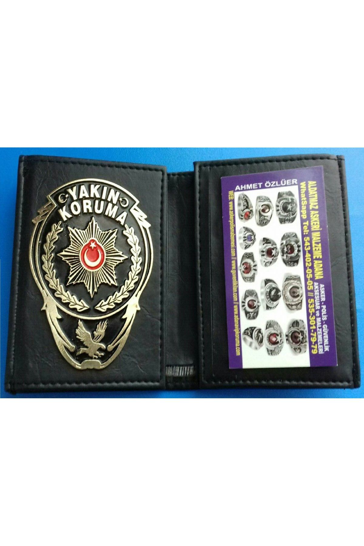 2025 Model Yakın Koruma Rozetli Cüzdanı ( 2 Adet ) Satınal-sıvıle
