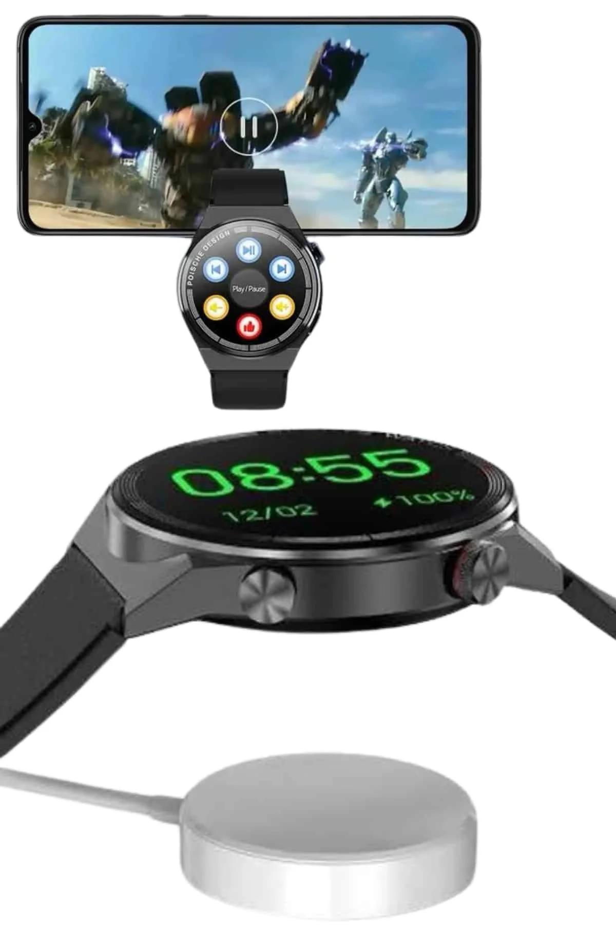 2025 Model Yeni Nesil GPS Uyumlu Uyku Takibi Ve Sağlık Takibi Spo