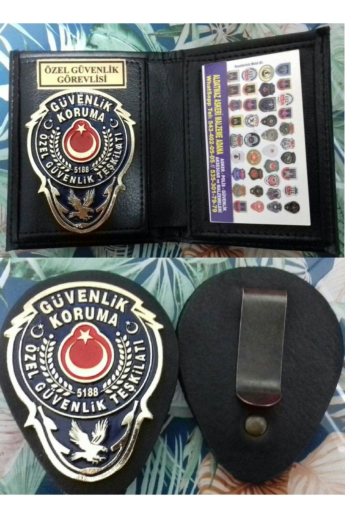 2025 MODEL.ÖZEL GÜVENLİK ROZETLİ CÜZDANI v KEMER ROZETİ SATINAL.S