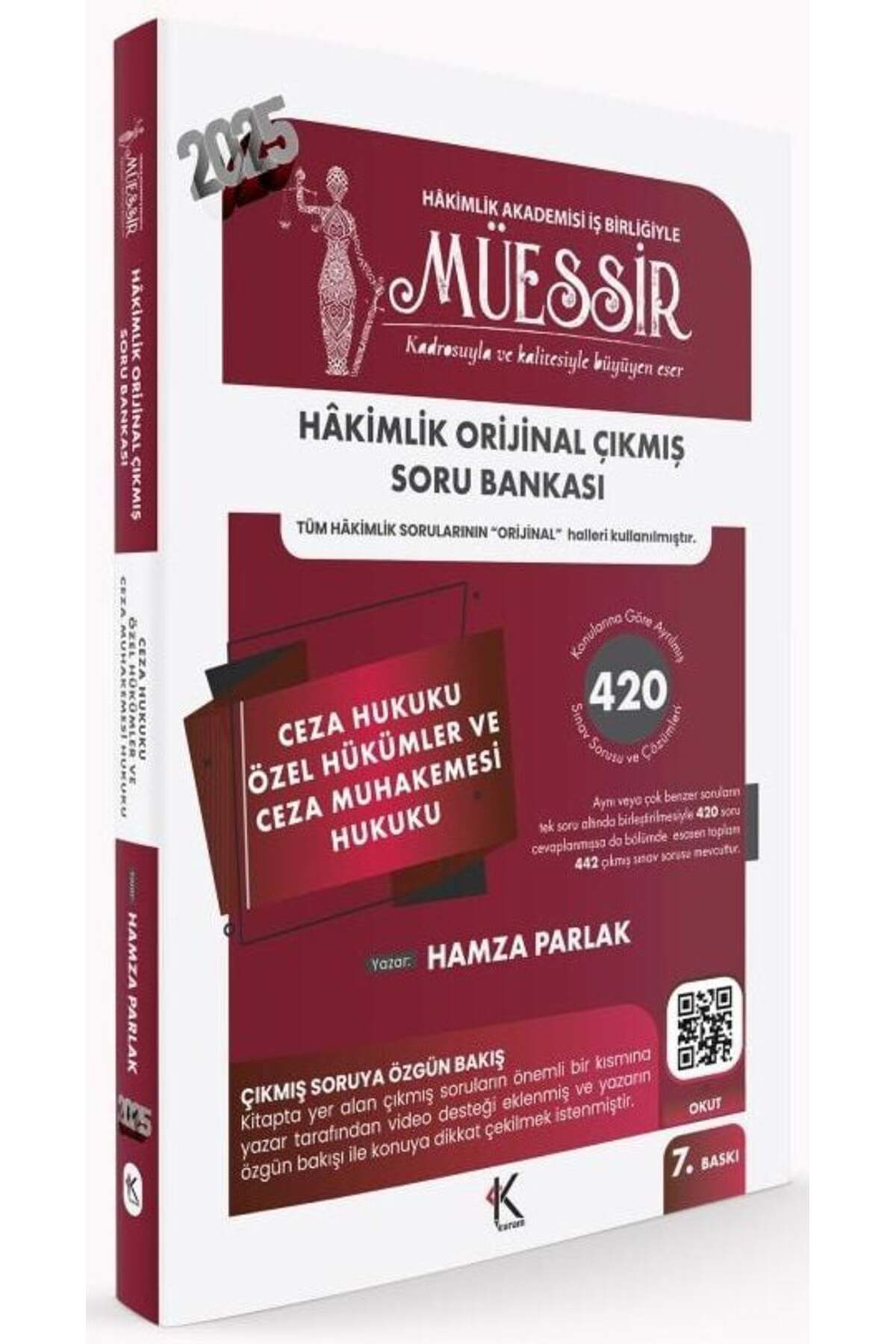 2025 MÜESSİR Hakimlik Ceza Özel Hükümler ve Ceza Muhakemesi Çıkmı