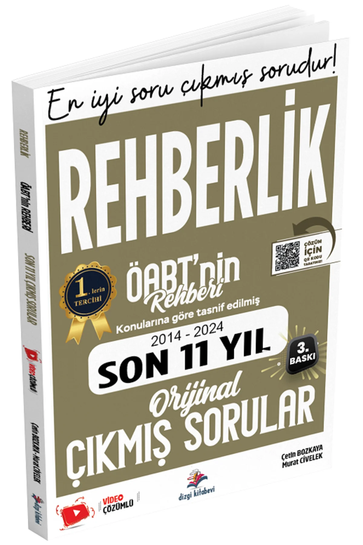 2025 Öabt Meb-ags Nin Rehberi Rehberlik Çıkmış Sorular Son 11 Yıl Çözümlü - Çetin Bozkay