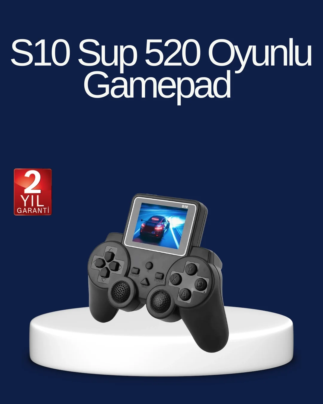 2025 S10 Gamepad 520 Klasik Retro Oyunlu TV Bağlantılı A Kalite O
