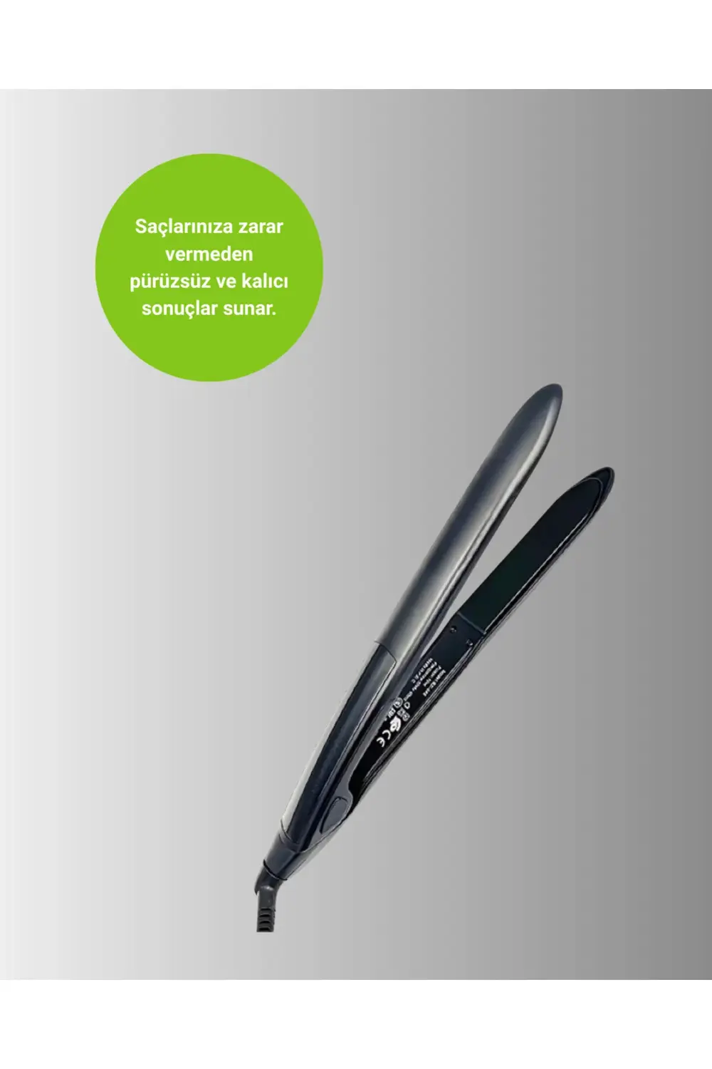 2025 Seri Profesyonel Isı Ayarlı Titanyum Kaplama Saç Düzleştiric