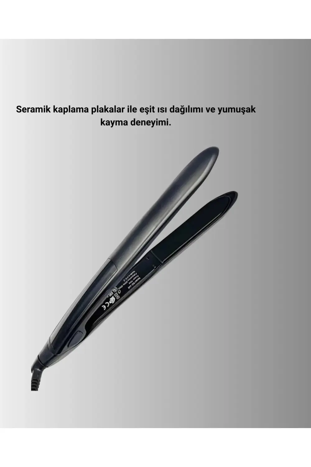 2025 Seri Profesyonel Isı Ayarlı Titanyum Kaplama Saç Düzleştiric