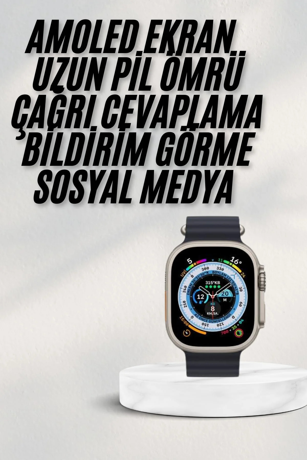 2025 Yeni Model Akıllı Saat Android ve İOS Uyumlu Çağrı Cevaplama 2025 Yeni Model Akıllı Saat Android ve İOS Uyumlu Çağrı Cevaplama