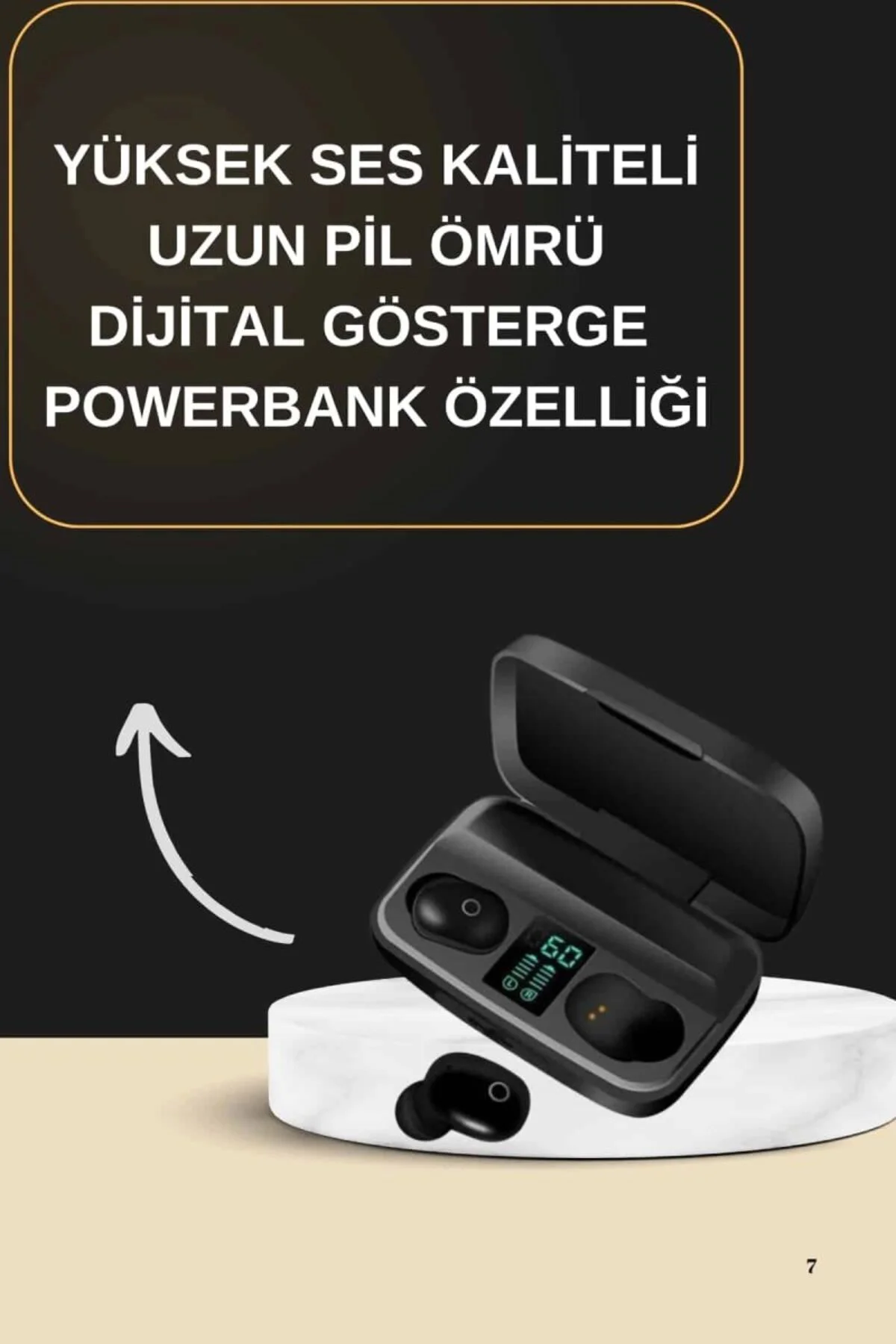 2025 Yeni Model Bluetooth Kulaklık Stereo Tws Kulaklık 5.0 Bluetooth Yüksek Ses Kaliteli