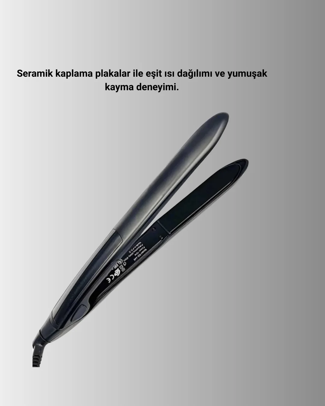 2025 Yeni Seri Dijital Ekranlı Isı Ayarlı Saç Düzleştirici Titany