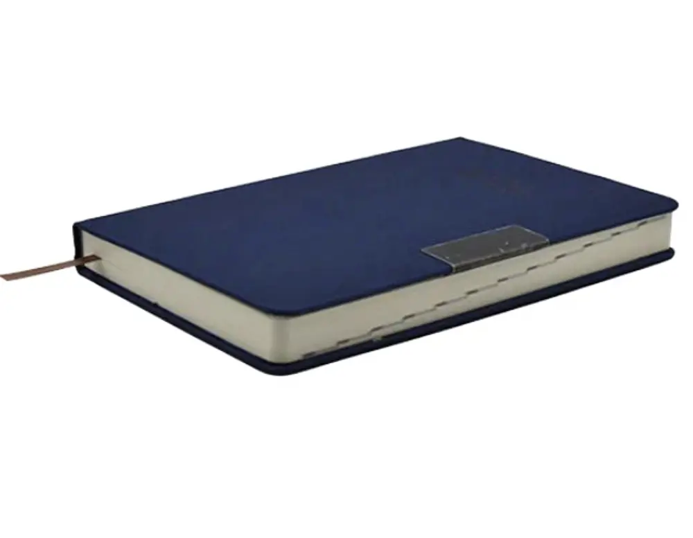 2026 Ajanda Dokulu Günlük Ajanda A5 (15x21 cm) - Mavi