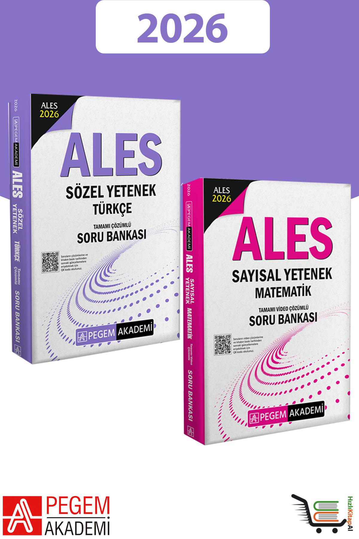 2026 Ales Sözel ve Sayısal Yetenek Soru Bankası 2'li Set
