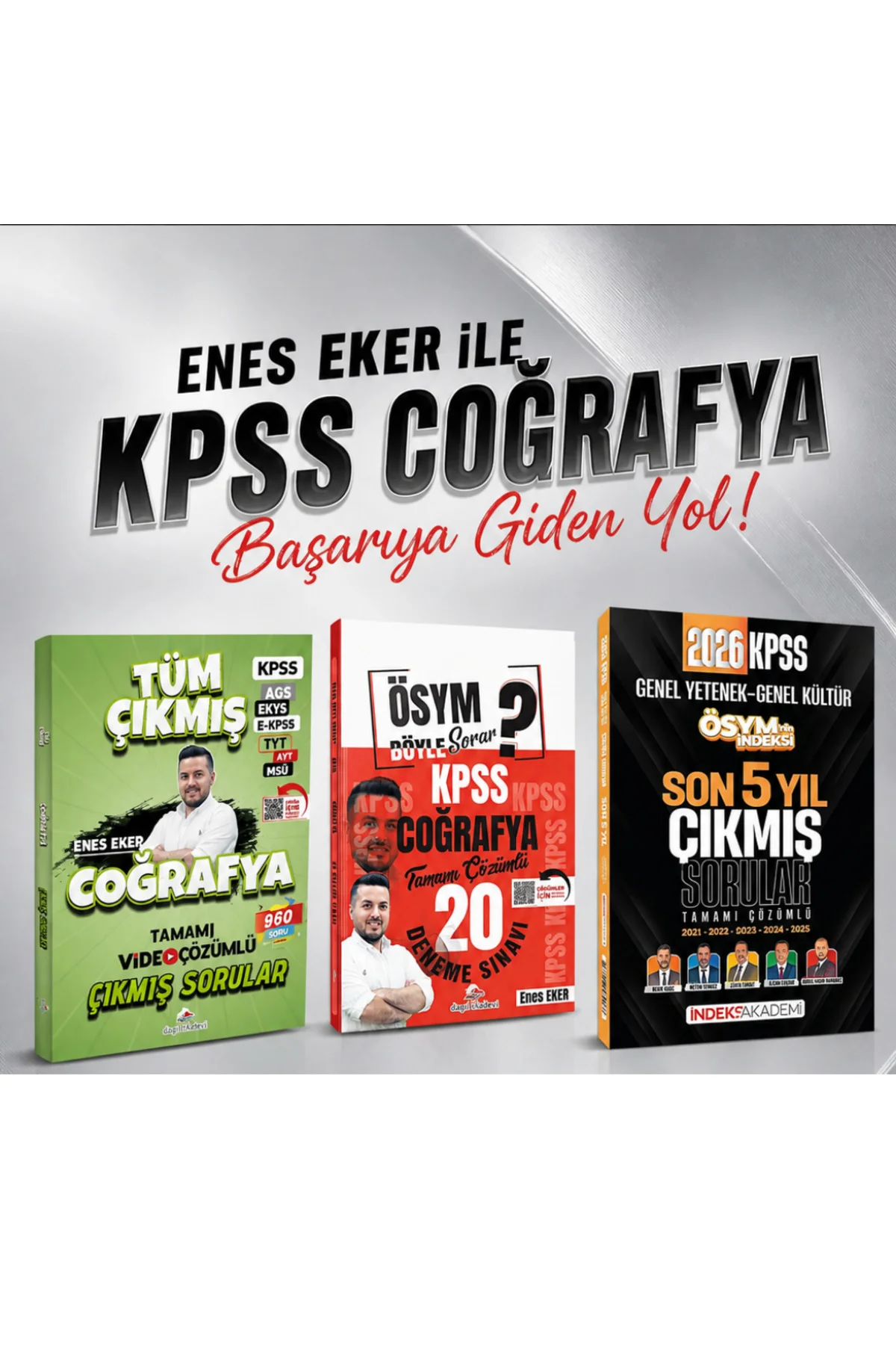 2026 Coğrafya Tüm Sınavlar Çıkmış Sorular & KPSS Coğrafya Tamamı 20 Deneme & KPSS ÖSYM n