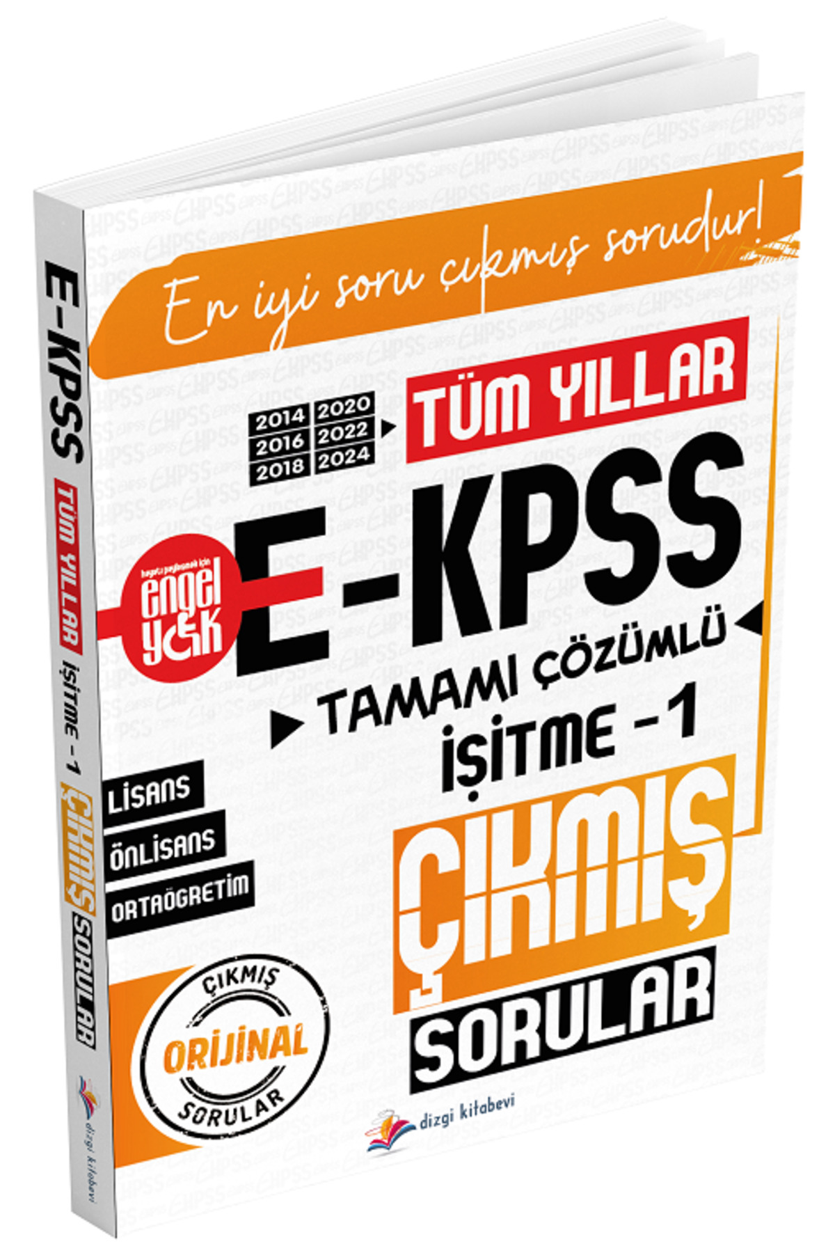 2026 EKPSS İşitme-1 Çıkmış Sorular Tüm Yıllar Çözümlü 2014-2024