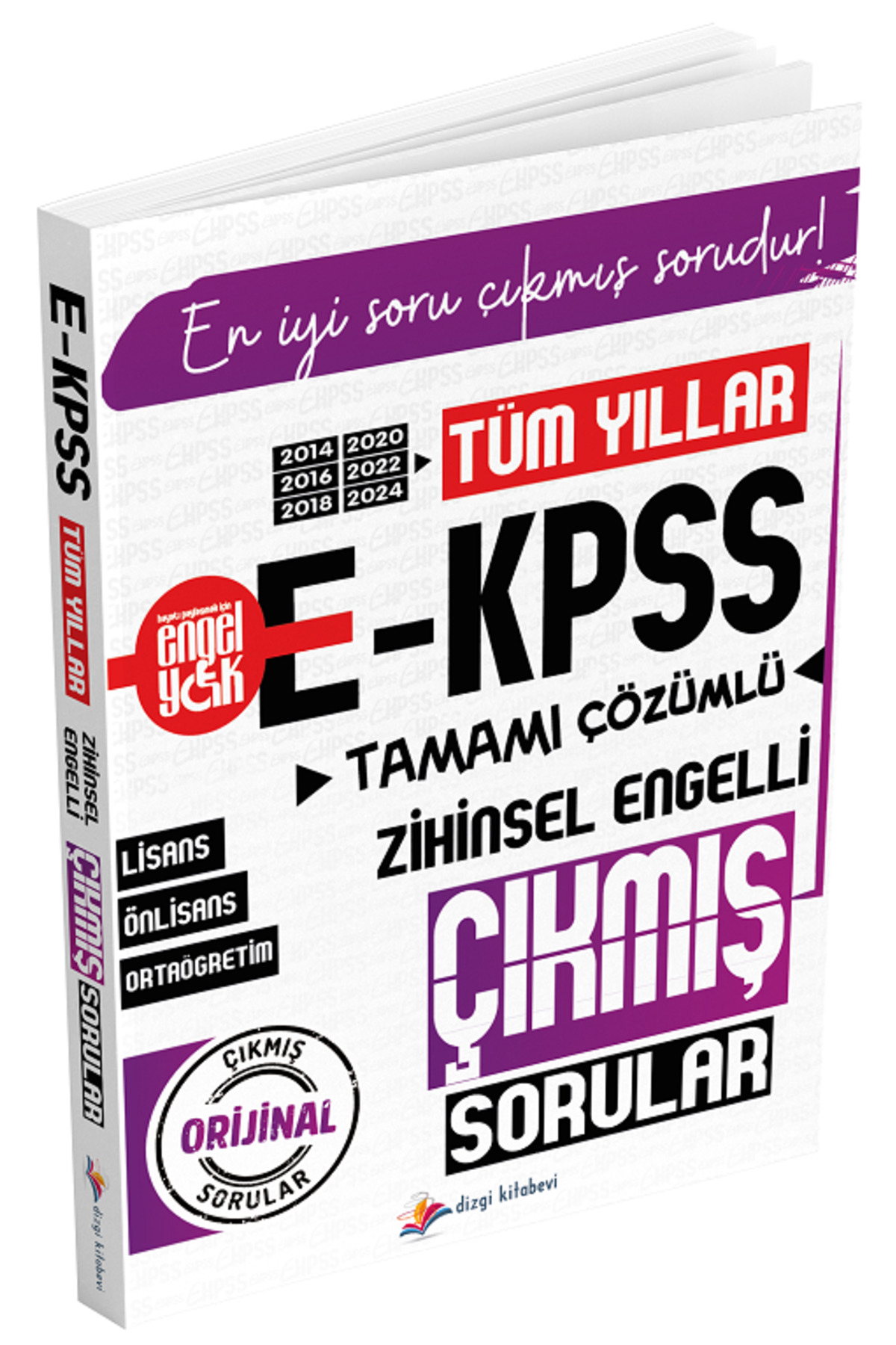 2026 EKPSS Zihinsel Engelli Çıkmış Sorular Tüm Yıllar Çözümlü 201