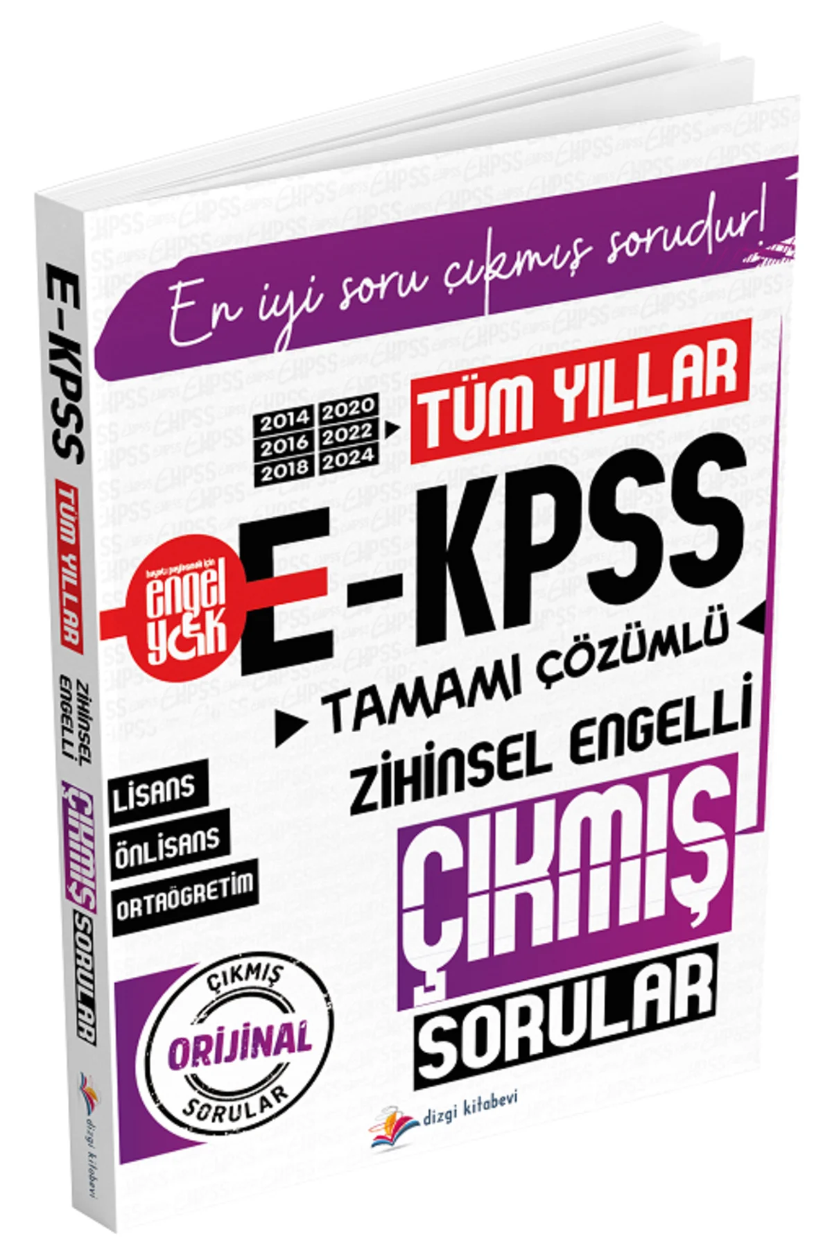 2026 EKPSS Zihinsel Engelli Çıkmış Sorular Tüm Yıllar Çözümlü
