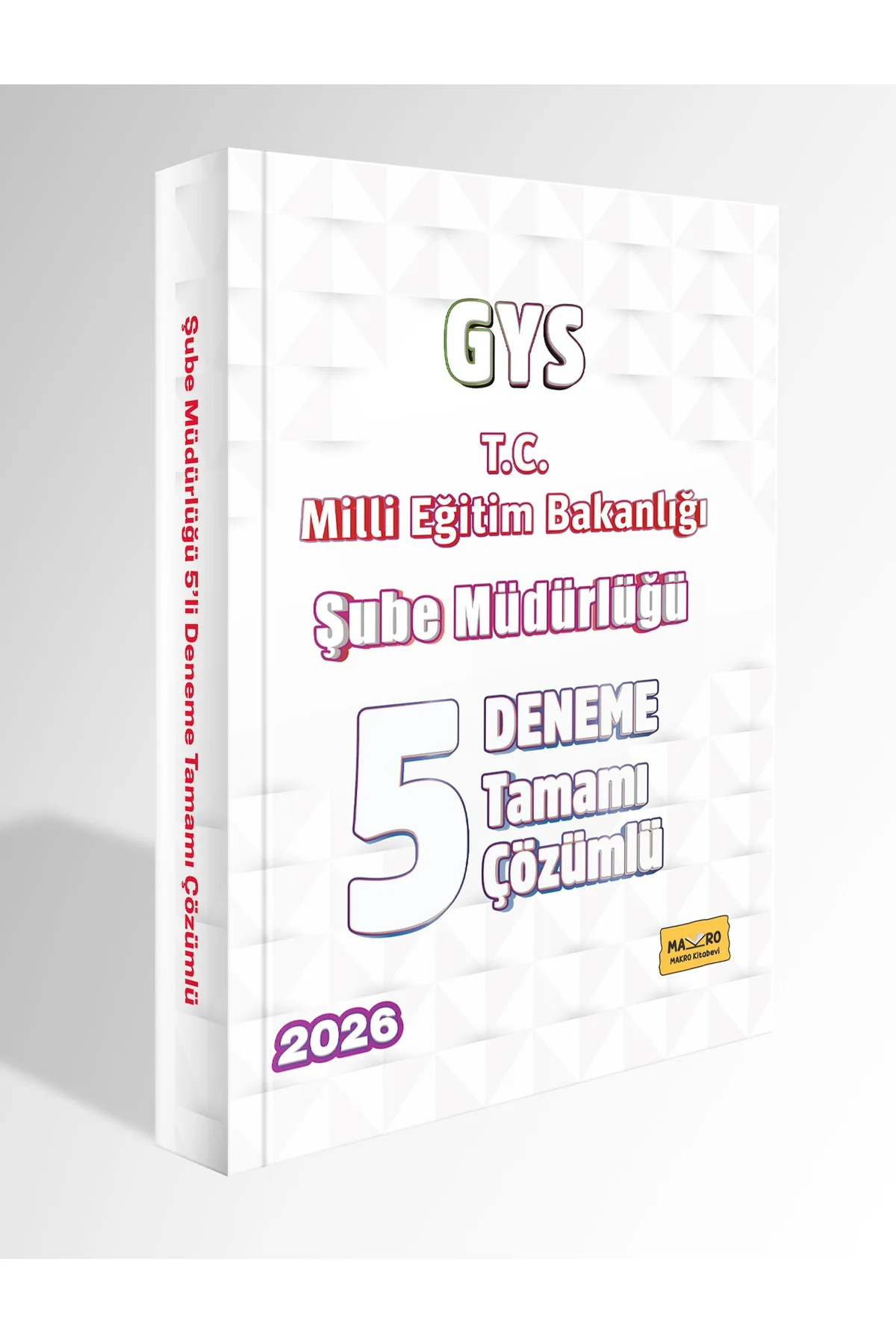 2026 GYS MEB Milli Eğitim Bakanlığı Şube Müdürlüğü 5 Deneme Çözüm
