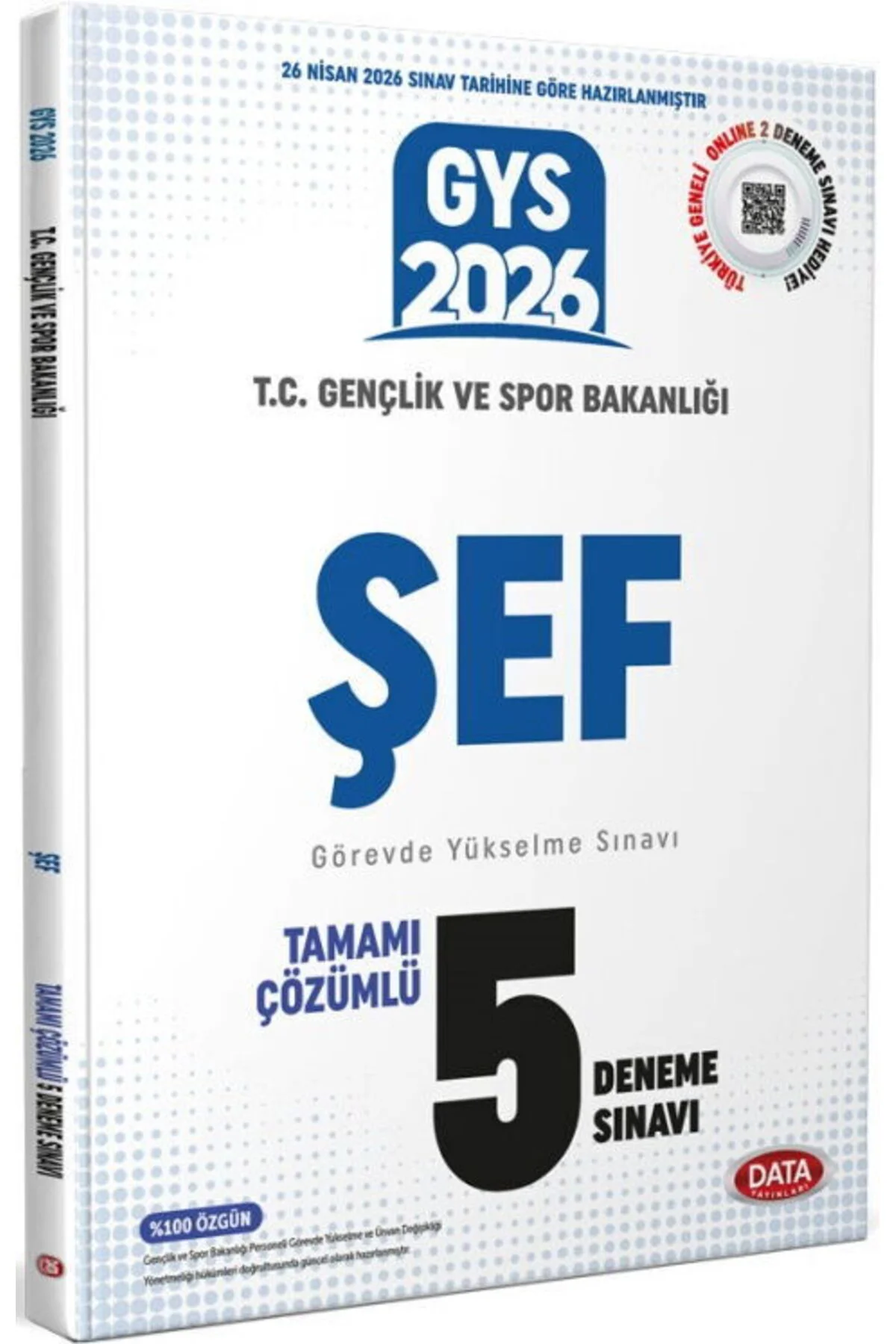 2026 GYS T.C. Gençlik Ve Spor Bakanlığı Şef Tamamı Çözümlü 5 Deneme