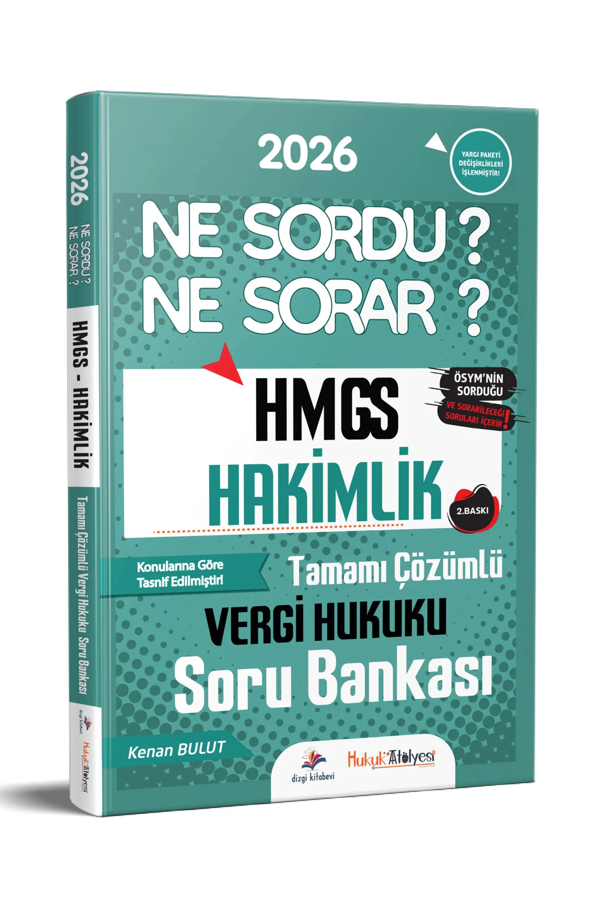 2026 Hukuk Atölyesi HMGS Hakimlik Ne Sordu Ne Sorar Vergi Hukuku Çözümlü Soru Bankası Kenan Bulut