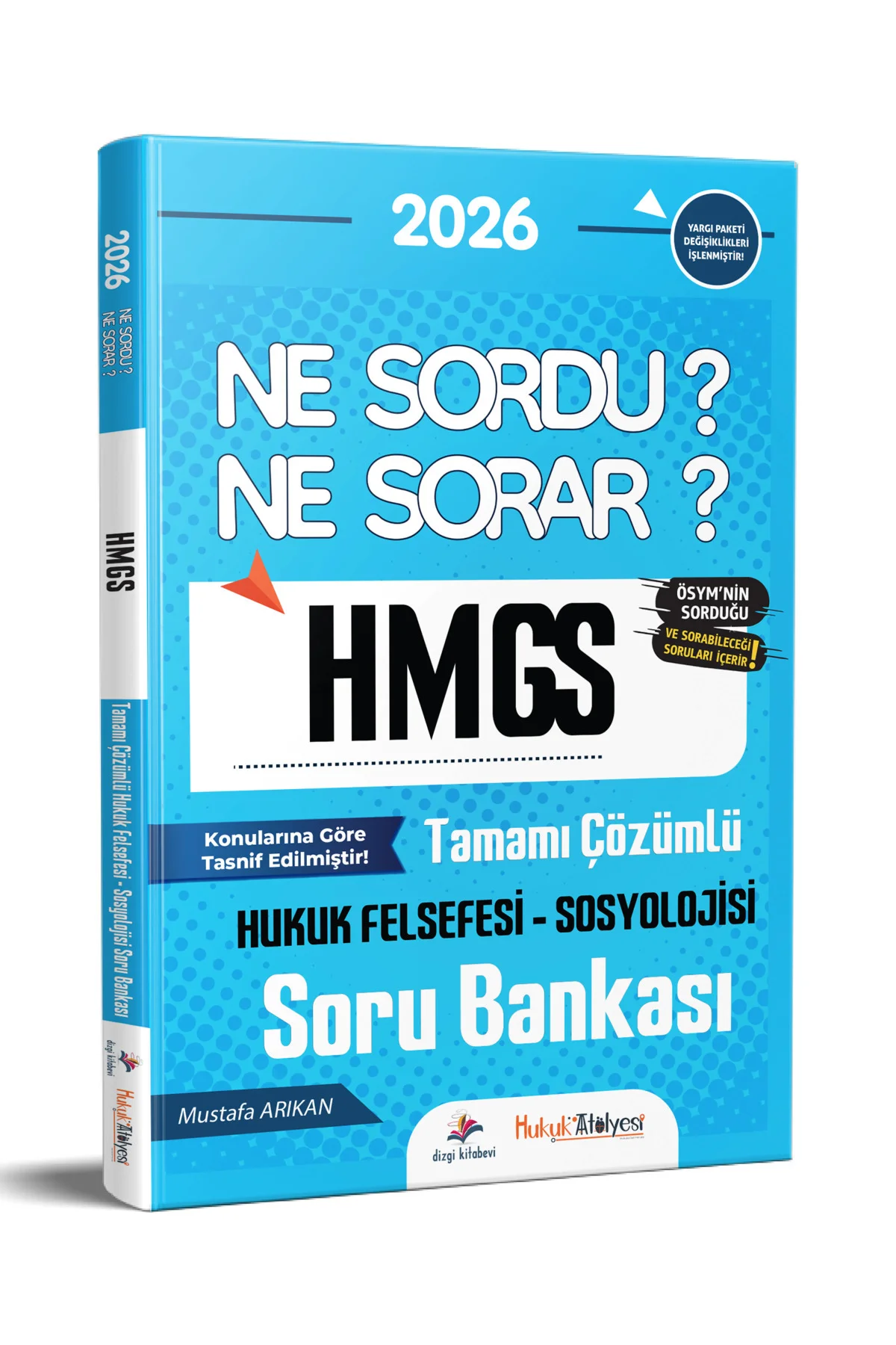2026 Hukuk Atölyesi HMGS Ne Sordu Ne Sorar Hukuk Felsefesi Sosyolojisi Soru Bankası Mustafa Arıkan
