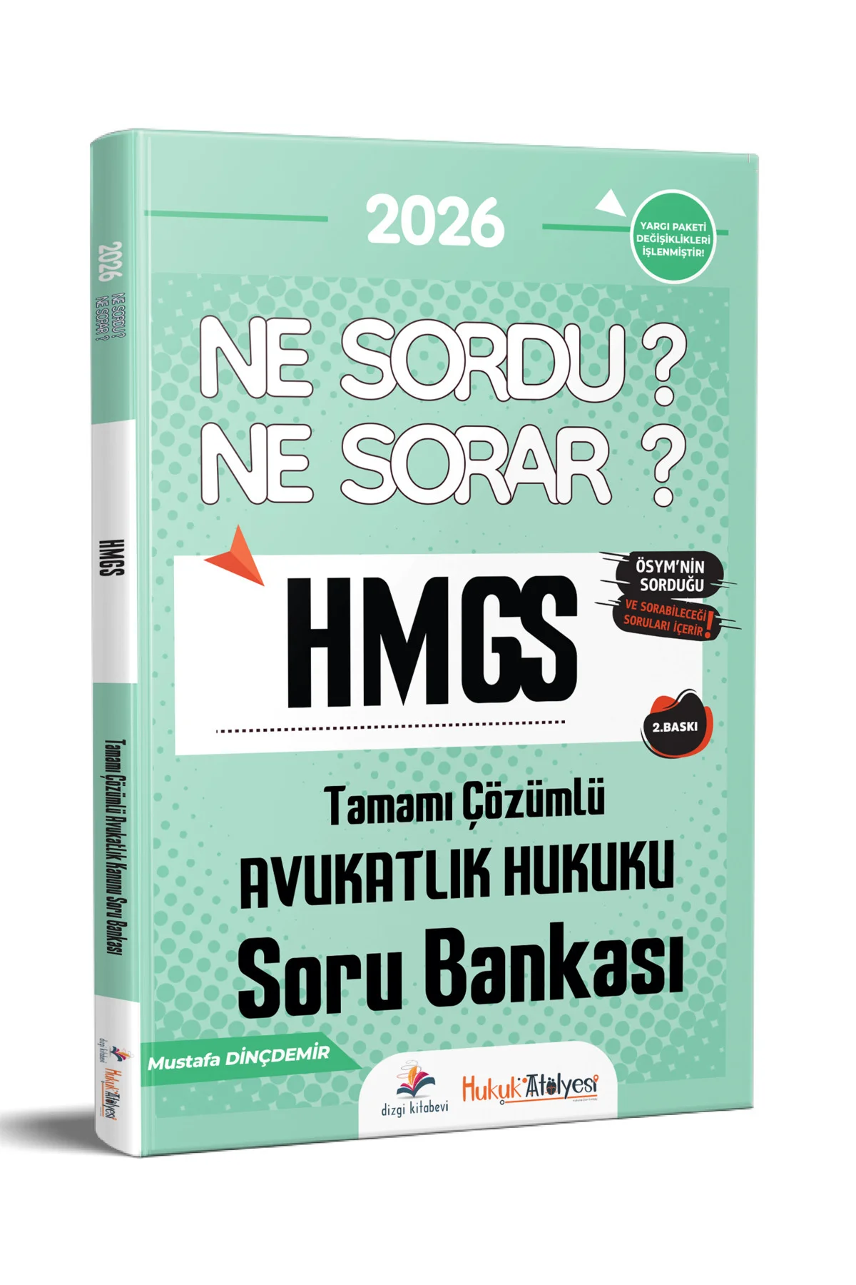 2026 Hukuk Atölyesi HMGS Ne Sordu Ne Sorar Avukatlık Kanunu Çözümlü Soru Bankası Mustafa Dinçdemir