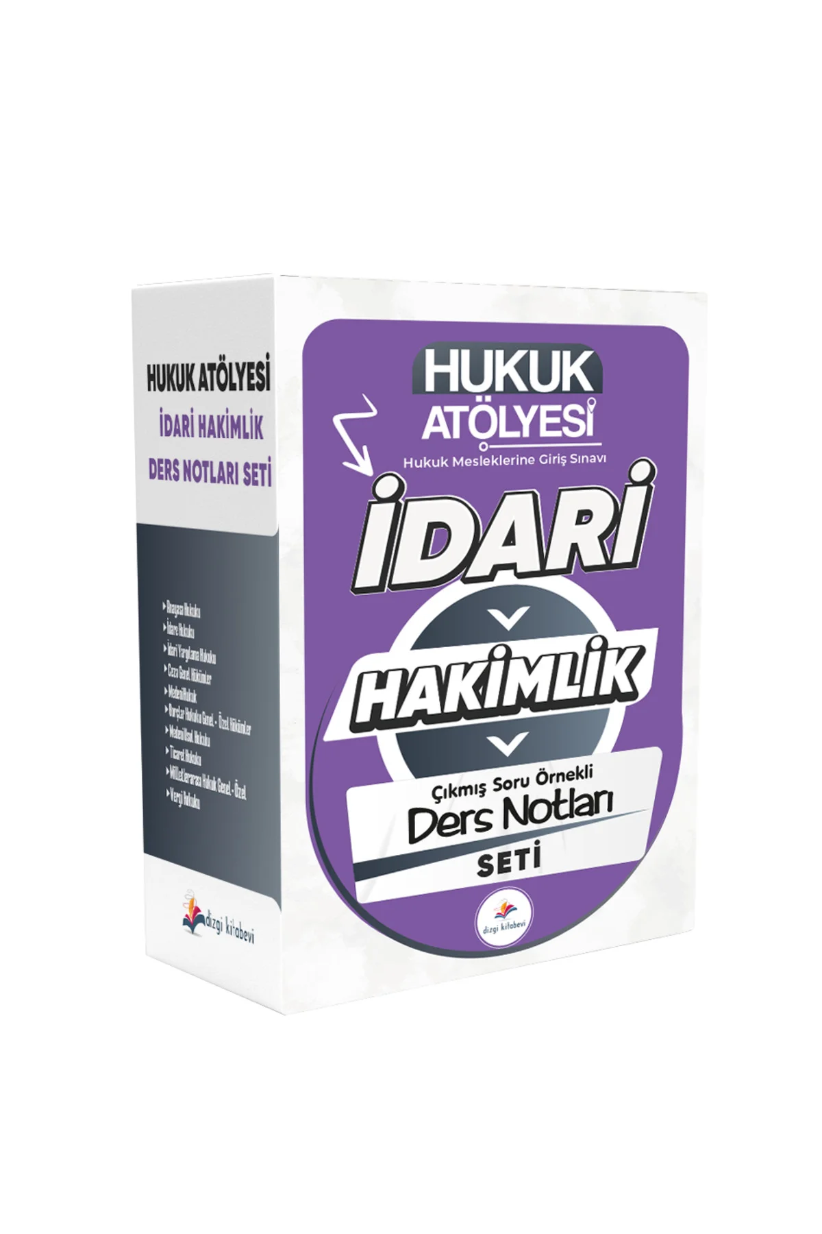 2026 Hukuk Atölyesi İdari Hakimlik Çıkmış Soru Örnekli Ders Notları Seti