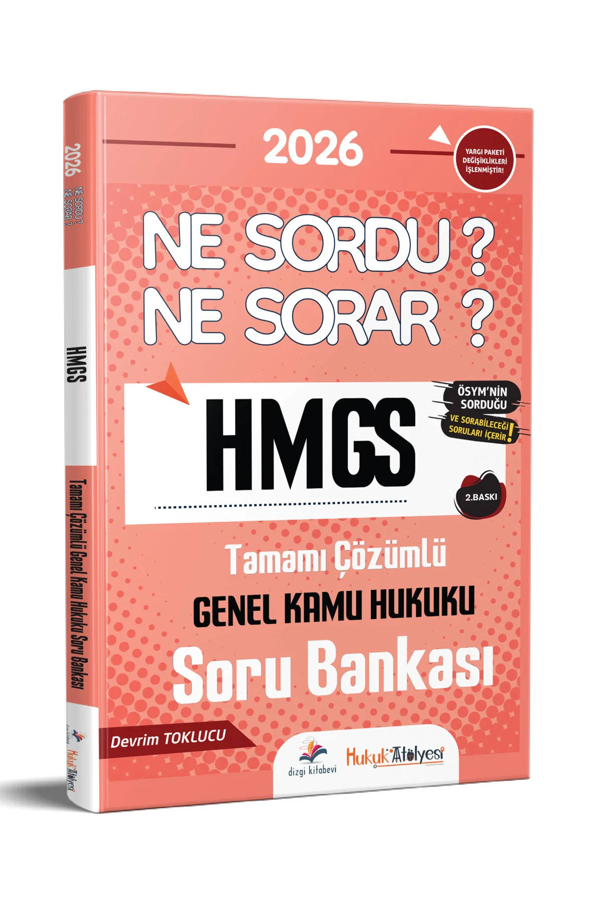 2026 Hukuk Atölyesi HMGS Ne Sordu Ne Sorar Genel Kamu Hukuku Çözümlü Soru Bankası Devrim Toklucu